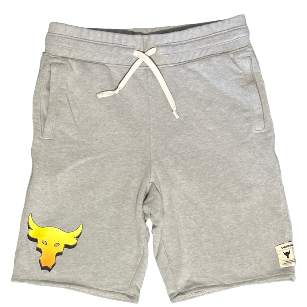 Under Armour Gray Apparel with Bull and Logo Patch